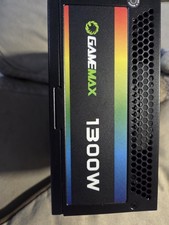 GAMEMAX 1300W Power Supply, ATX 3.0 & PCIE 5.0 Ready, 80+ Platinum Certified,... picture