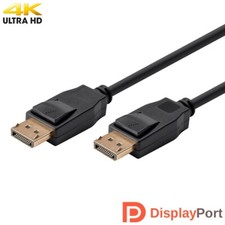 1.5FT DisplayPort DP Display Port 1.2a Male to Male Video Cable Cord PC Monitor picture