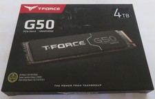 TEAMGROUP T-Force G50 4TB PCIe Gen4 NVMe M.2 SSD TM8FFE004T0C129 New picture