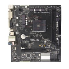For ASROCK DDR4 AM4 Micro-ATX Motherboard DVI HDMI USB 3.1 A320M-HDV picture