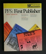COMPUTER VINTAGE BOOK PFS: FIRST PUBLISHER BOOK SPC SOFTWARE PUBLISHING CORP picture