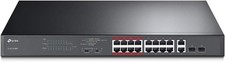 TL-SL1218MP 16 Port 10/100Mbps Fast Ethernet PoE Switch 16 Ports 250W w/ 2 picture
