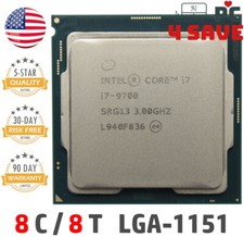 9th Gen Intel Core i7-9700 3.0GHz (Turbo 4.7GHz) 8-Core 12M LGA-1151 CPU SRG13 picture