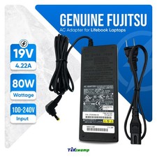 Genuine Fujitsu 80W AC Power Adapter FMV-AC325A 19V 4.22A Laptop Charger OEM picture