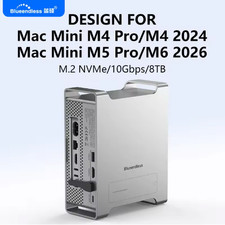 Blueendless SSD Docking Stand for Mac Mini M4 M4 Pro M.2 NVMe Hub 4K 60Hz picture