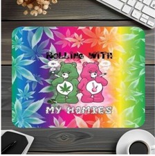 Rolling With My Homies Smoking Bears Mouse Pad picture