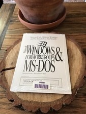 VINTAGE Genuine Microsoft Windows for Workgroups & MS-DOS plus Enhanced Tools picture