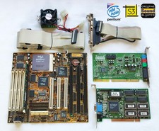 Retro Gamer Set 1996 - ZIDA 5SVX, Intel Pentium MMX, S3 Virge, Sound Blaster picture