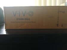 NEW VIVO Extra Tall Single Monitor Desk Mount Stand 39 inch Pole picture