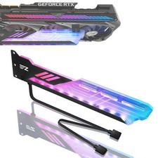 RGB GPU Holder 5V 3-Pin Colorful RGB Graphics Card GPU Support Video Card Hol... picture