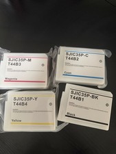 SJIC35P Ink Cartridges 4-Color Set Ink Compatible for ColorWorks CW-C6000P CW. picture