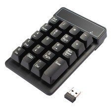19 Keys USB 2.4G Wireless Number Pad Numpad Numeric Keypad For Laptop Desktop PC picture