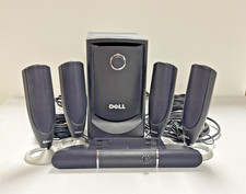 Dell MMS 5650 5.1-Channel Surround Sound Home Theater PC 5 Speakers + Subwoofer picture