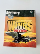 Wings Korea To Vietnam The Discovery Channel Multimedia PC Big Box Game SEALED** picture