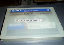 NEW Genuine Sony QD-6150 SLR 150MB Data Tape Cartridge DC6150 QD-6150 SEALED picture
