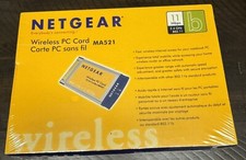 NetGear MA521NA (606449028713) PC Card NEW SEALED picture