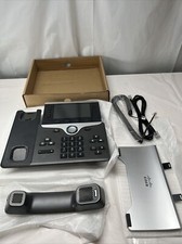 Cisco 8811 UC Phone - Black And Gray DEFECTS See Description picture