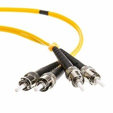 eDragon Fiber Optic Cable, ST/ST, Singlemode, Duplex, 9/125, 4 meter (13.1 foot) picture