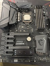 CPU Motherboard Combo: MSI Z370 M5 Gaming With Intel 8700k CPU And IO Shield picture