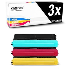 Eurotone 3x Yellow Toner Cartridge Compatible with Brother TN421 picture