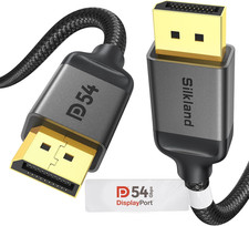 54Gbps 16K Displayport Cable 2.1, [VESA Certified] DP Cord 3.3FT picture