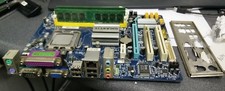 Gigabyte GA-G41M-ES2L LGA775 MicroATX Motherboard w/ Q8300 CPU, 1GB & I/O Plate picture