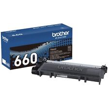 Brother Genuine High Yield Toner Cartridge, TN660, New Black Toner picture
