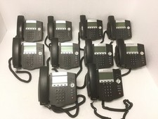 10x Polycom SoundPoint IP450 VoIP Business Phone PoE 3-Line WORKING  picture