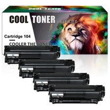 4PK Black 104 FX9 Toner Cartridge For Canon 104 ImageClass MF4350D MF4150 D420 picture