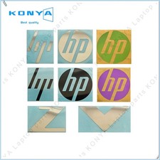 For HP Laptop LCD Cover LOGO Sticker Nameplate Plastic Version LOGO Silver Black picture