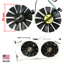 Full Set GPU Fans 87mm Asus Dual 1060 1070 PLD09210S12HH | US Seller, Fast Ship picture