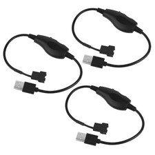 3pcs USB Fan Speed Adapter Controller, USB 5V to 12V 4 Pin PC Cooling Fan Adapte picture