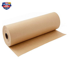 Kraft Paper Roll 12 Inch x 100 Feet Gift Wrapping Packing Arts Craft Brown Paper picture