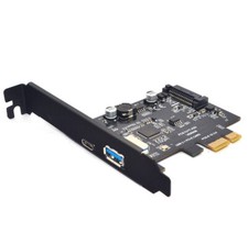 USB 3.1 GEN2 Type-C Type-A Card, PCI-E 1X, SATA 15Pin,10Gbps, ASM3142 Main Chip picture