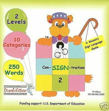 American Sign Language Con-Sign-tration #3 Memory Games picture