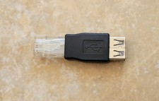 USB A Female to RJ-45 Male Adapter picture