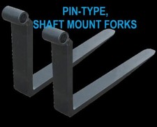 HYSTER New Pin BAR Shaft Mount Forks *PAIR SET Forklift 2.5x8x48