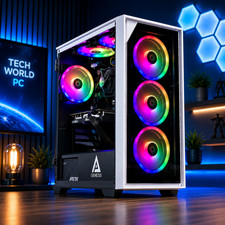 Ryzen 7 i7 32GB RAM 2TB + SSD Gaming Computer Desktop PC Nvidia RTX 5060 picture