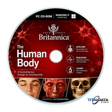 Encyclopedia Britannica Human Body PC CD-ROM Windows 10 11 Educational Software picture