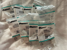 PANDUIT - NETKEY CAT5E PUNCHDOWN JACK  - NKP5E88MIW  NEW LOT OF 10 picture