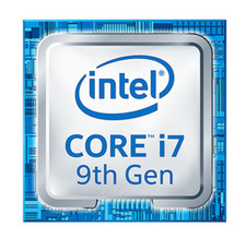 X50PCS  Intel Core i7 9th Gen Sticker Case Badge Genuine USA Lot Wholesale OEM  picture