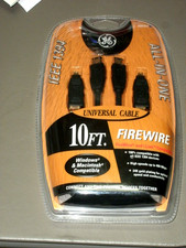 GE Firewire Universal Cable All-In-One 10 ft. IEEE 1394 3-in-1 picture