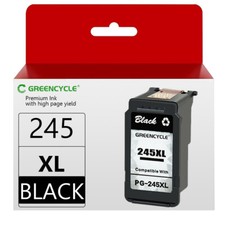 1 pack GREENCYCLE PG-245XL Black Ink for Canon TS3322 MG3022 IP2820 MX492 MX490 picture