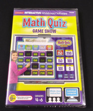 NEW Lakeshore Interactive Whiteboard Software Math Quiz Game Show Grades 4-6 picture