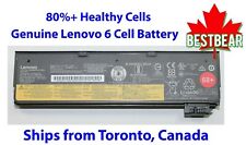 6-Cell Genuine Lenovo 68+ Battery ThinkPad T440 T440s T450 T450s T460 T460p X250 picture