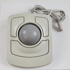 Vintage Stationary Trackball Mouse EP20169G PS/2 Tested PC & Mac 1992 3 Button picture