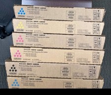 Lot Of 6 Genuine Ricoh Savin Lanier Print Cartridges IM C6000 picture
