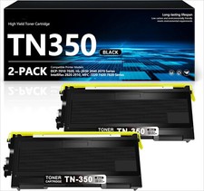 2PK TN-350 Toner Compatible for Brother TN350 HL-2070N 2070NR DCP-7020 picture