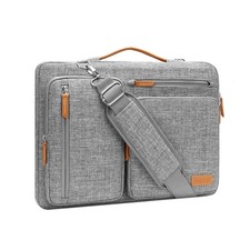 MOSISO 360 Protective Laptop Shoulder Bag 15.6 inch,15-16 inch, Gray picture