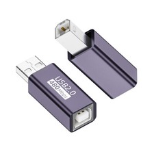 CHENYANG 2 Pack USB 2.0 B Type Female to Type-A & Type-B Male Adapter for Phone picture
